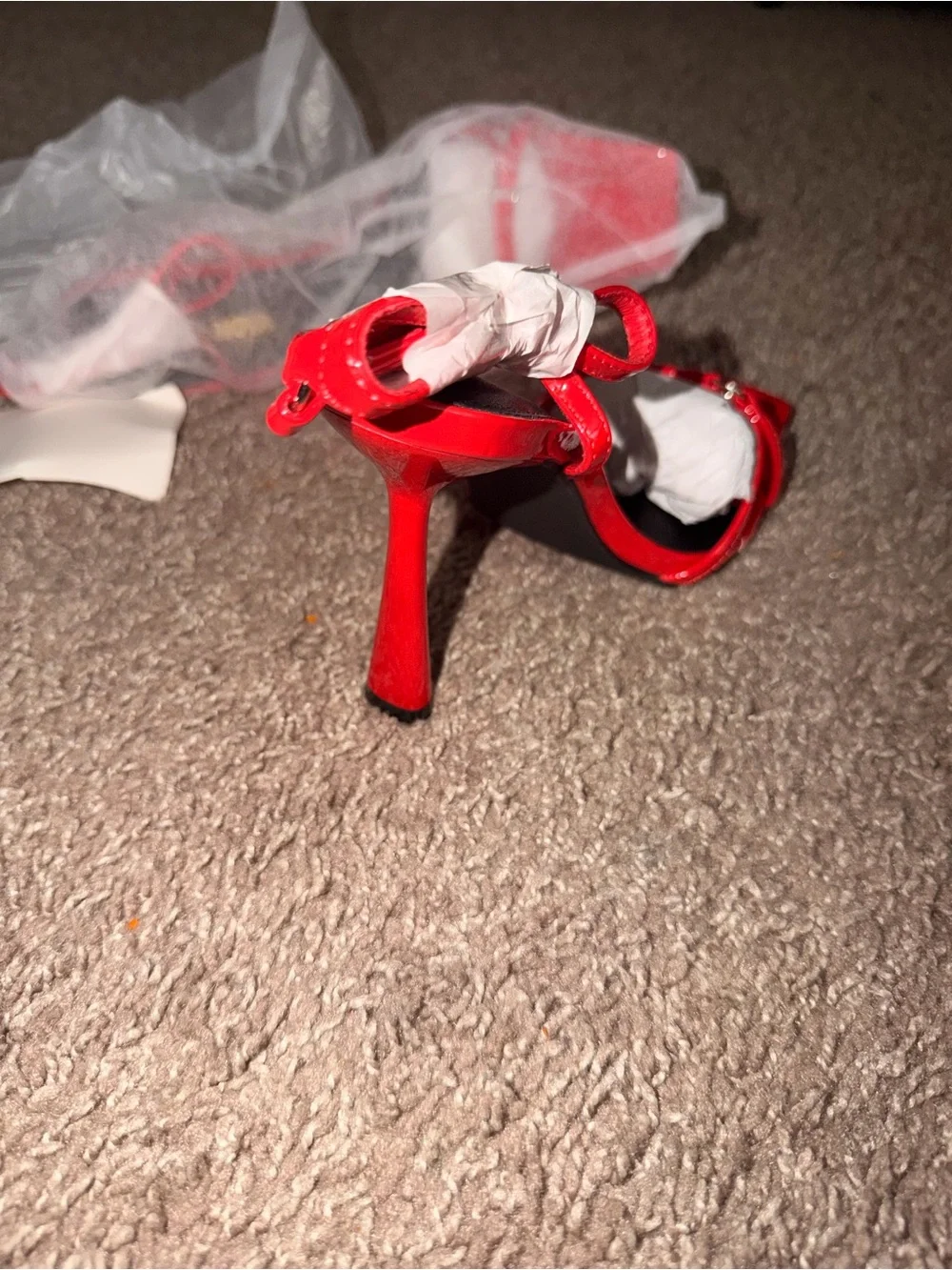 Fashion Nova Rulebreaker Heeled Sandals - Red